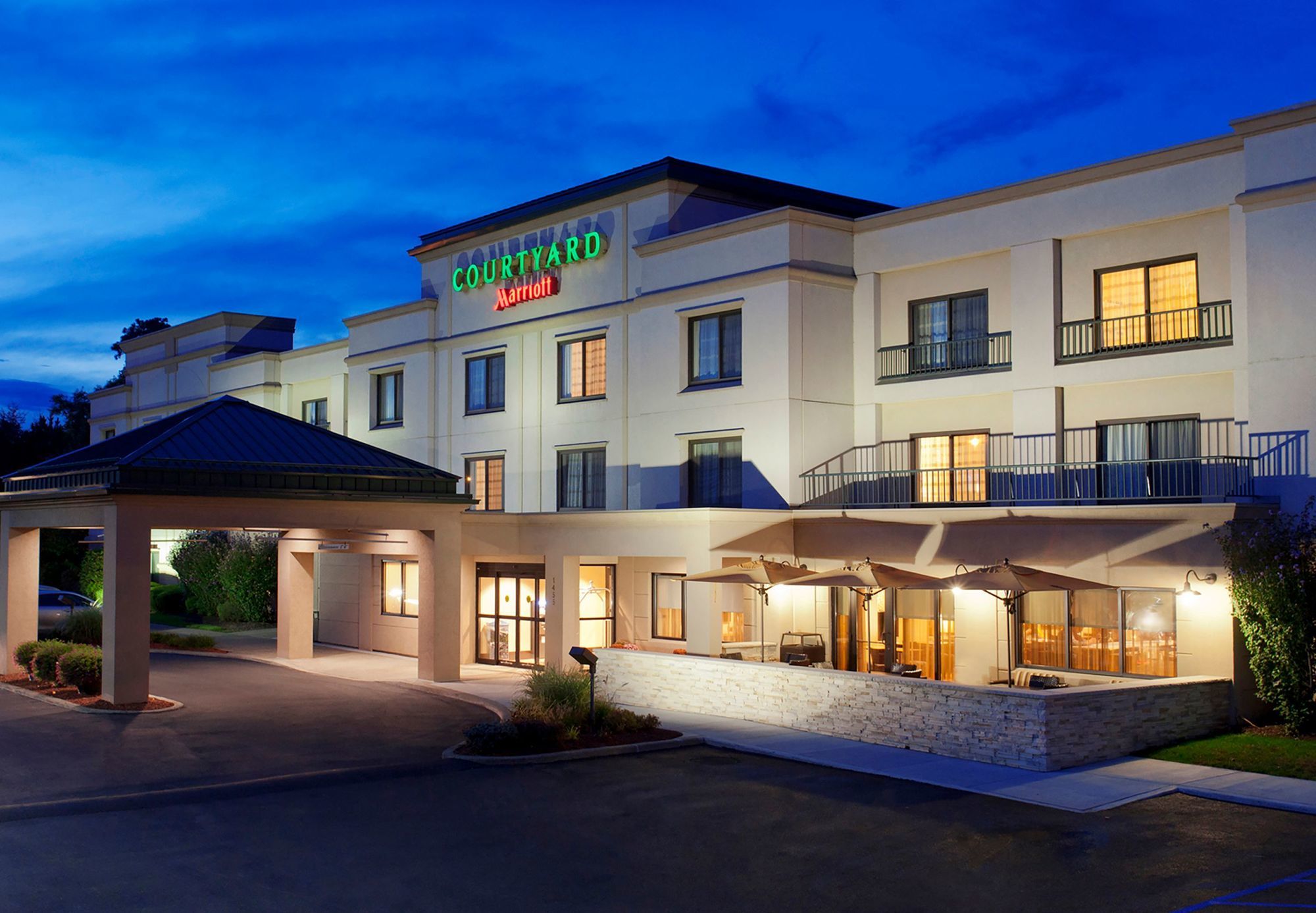 Courtyard Newburgh Stewart Airport Hotell Eksteriør bilde